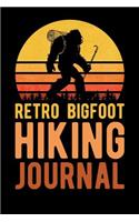 Retro Bigfoot Hiking Journal