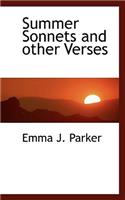 Summer Sonnets and Other Verses