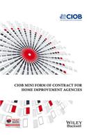 Ciob Mini Form of Contract for Home Improvement   Agencies