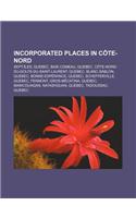 Incorporated Places in Cote-Nord