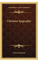 Christian Epigraphy