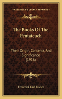 Books of the Pentateuch