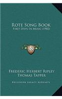 Rote Song Book