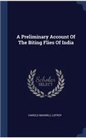 A Preliminary Account Of The Biting Flies Of India