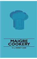 Maigre cookery