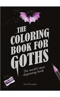 Coloring Book for Goths: The World's Most Depressing Book