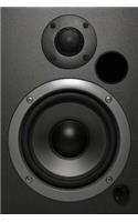 Sound System Speakers Notebook: 150 Page Notebook Journal Diary