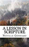 A Lesson in Scripture
