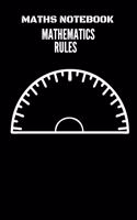 Maths Notebook Mathematics Rules