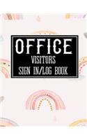 Office Visitors Sign in Log Book