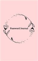 Password Journal: Potable Size 5" x 8", Logbook To Protect Usernames, Internet Websites and Passwords, Password and Username Keeper with Alphabetically organized, Han