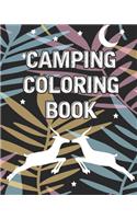 Camping Coloring Book