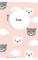 Leo: Ruled Travel Diary Notebook or Journey Journal - Lined Trip Pocketbook for Men and Women with Lines