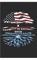 Micronesia Notebook: Micronesia Notebook - college book - diary - journal - booklet - memo - composition book - 120 sheets - Dot Grid paper 6x9 inch