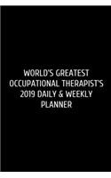 World's Greatest: Occupational Therapy Notebook / Occupational Therapy Gifts. Occupational Therapy Gifts, 6x9 Journal, OT Notebook For Notes, Retirement, Appreciation