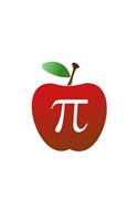 Fun Math Apple Pi Pun Notebook