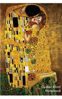 Gustav Klimt Notebook: The Kiss Journal - 100-Page Lined Art Notebook - 6 X 9 Journal Notebook (Art Masterpieces)