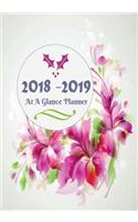 2018-2019 At A Glance: Academic Planner Ultimate Daily Weekly, Monthly Schedule Diary, Calendar Organizer With Quotes, Get Things Done Journal Notebook, Aug 2018 To July 2(42 Education)