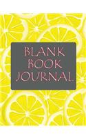 Blank Book Journal