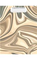 Composition Notebook Marble Design Vol 6
