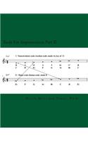 Tools For Improvisation Part II