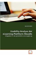 Usability-Analyse der eLearning-Plattform Moodle