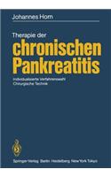 Therapie Der Chronischen Pankreatitis