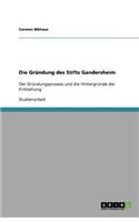 Die Gründung des Stifts Gandersheim