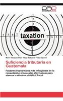 Suficiencia Tributaria En Guatemala