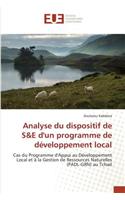 Analyse Du Dispositif de S E Dun Programme de Développement Local