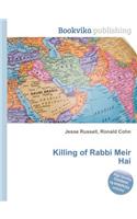 Killing of Rabbi Meir Hai