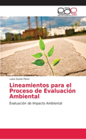 Lineamientos para el Proceso de Evaluación Ambiental