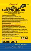 Insolvency & Bankruptcy Code, 2016 As amended by the Insolvency and Bankruptcy Code (Amdt.) Act, 2021 (Updated Upto 20-1-2024)