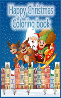 Happy Christmas Coloring Book
