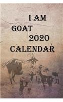 I am goat 2020 calendar