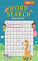 Word Search Book for Kids Ages 3+