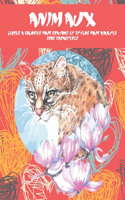 Livres à colorier pour crayons et stylos pour adultes - Gros caractères - Animaux