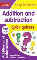 Addition and Subtraction Quick Quizzes: Ages 7-9