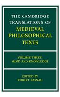 Cambridge Translations of Medieval Philosophical Texts