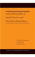 Frechet Differentiability of Lipschitz Functions and Porous Sets in Banach Spaces