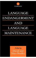 Language Endangerment and Language Maintenance
