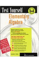 Test Yourself: Elementary Algebra