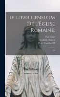 Le Liber censuum de l'Église romaine;