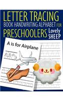 Letter Tracing Book Handwriting Alphabet for Preschoolers Lovely Sheep