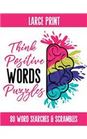 Think Positive Words Puzzles