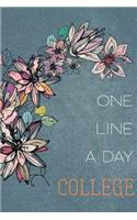 One Line a Day College