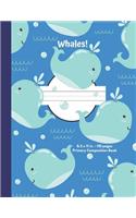 Whales Primary Composition Book
