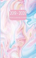 2019-2020 Weekly and Monthly Planner