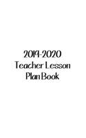 2019-2020 Teacher Lesson Plan Book