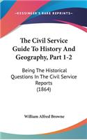 The Civil Service Guide To History And Geography, Part 1-2